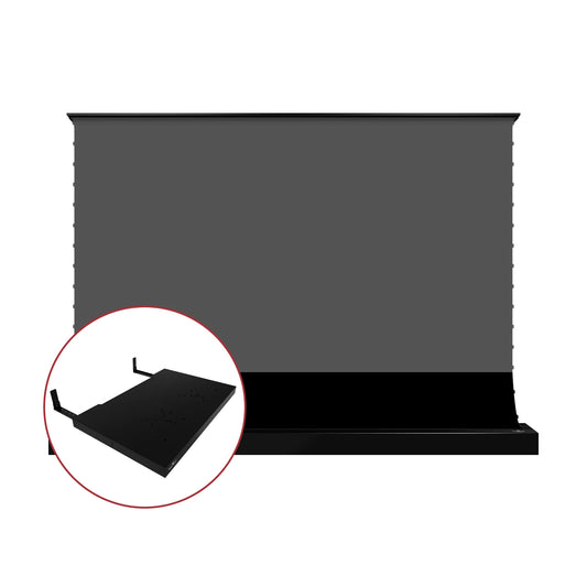 S Pro Motorized Ultra Short Throw Projector Screen and Motorized Platform Combo