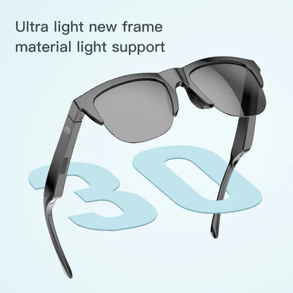 New Arrival Smart Glasses with Wireless Bluetooth Earphones and Anti-Glare Audio Sunglasses TWS Earphones