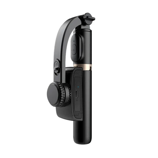 2024 New Gimbal Stabilizer Selfie Stick Wireless Foldable Tripod with Bluetooth Shutter Monopod for IOS Android