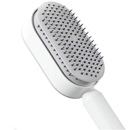 Self-Cleaning Hairbrush for Women 