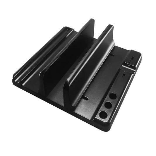 Office Laptop Stand Vertical save Desktop Space Easy to Place Computer Accessories Scalable Width Office Desk Storage
