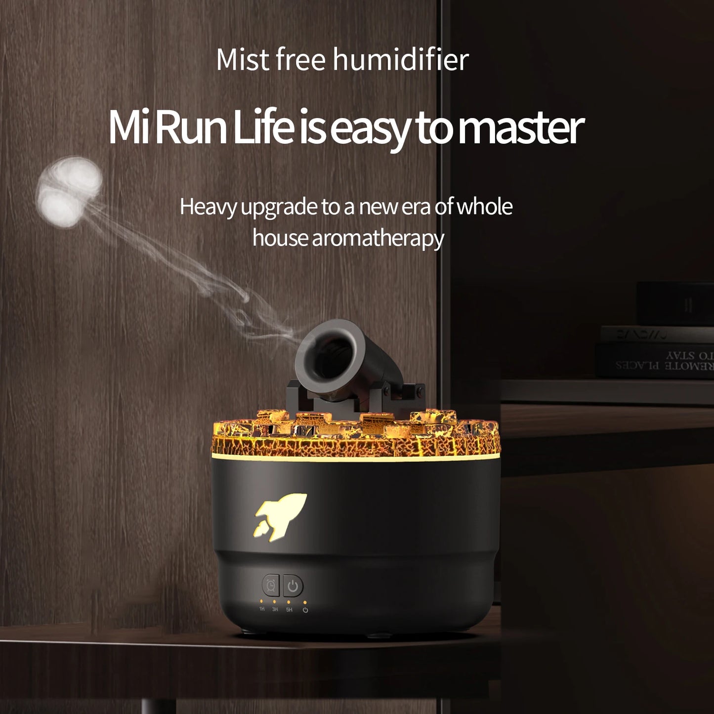 Volcanic Crack Light Artillery Air Humidifier