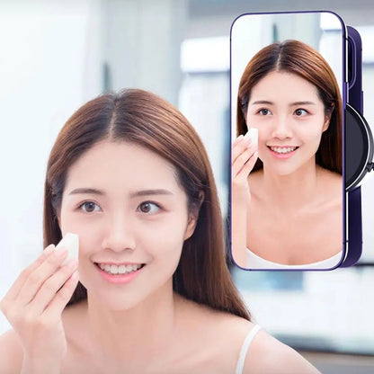 Intelligent Mobile Phone Holder Double-Sided Car Mount Magnetic  Adsorption Bracket Vacuum Adsorption Stable for Phone