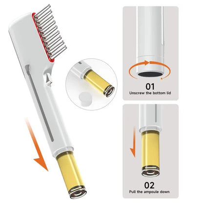  Electric LED Red Light Therapy Massage Comb 
