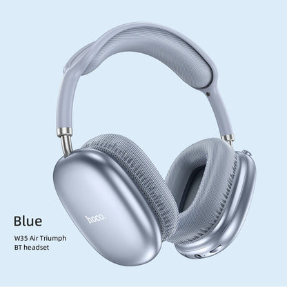 W35 Air Upgrade Wireless Bluetooth 5.3 Music Headphone Mic Hifi Audio Headset Stereo Sound Sport Earphones 40MM Driver 45H