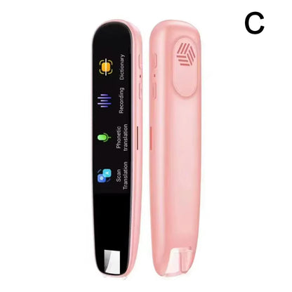 Translator 112 Languages Reading Pen for Dyslexia Autism Smart Voice Portable Scanner Pen Instant Smart Voice Translator Device