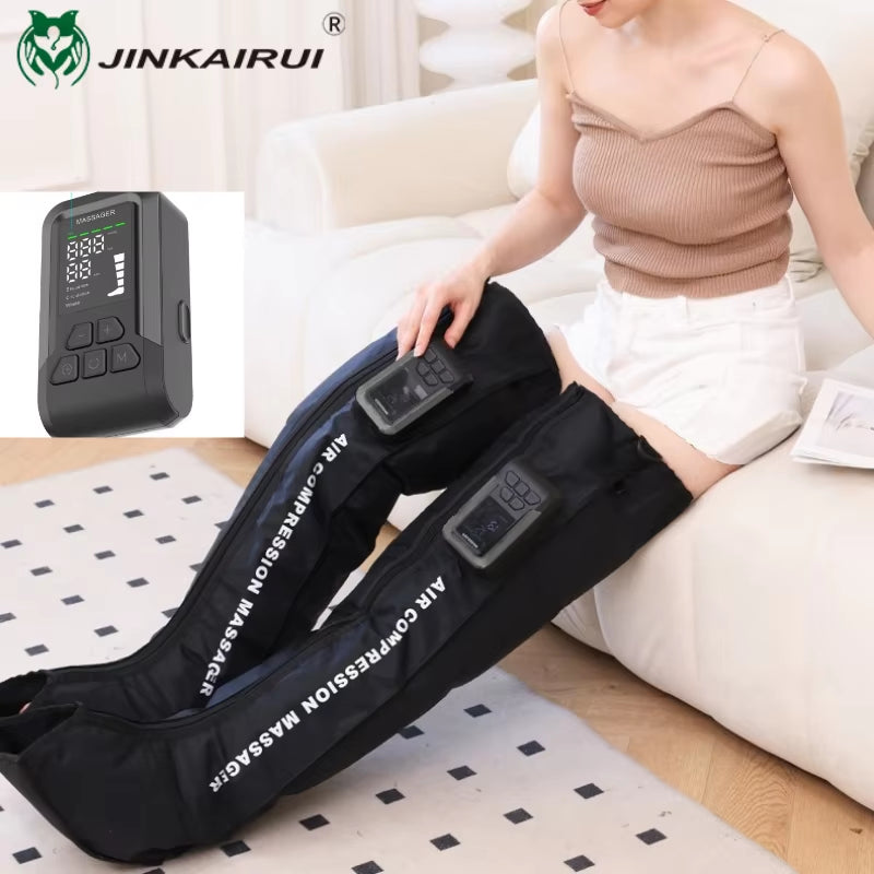 Air Compression Recovery System, Professional Sequential Training Device, Foot Leg Recovery Boots for Improved Circulation