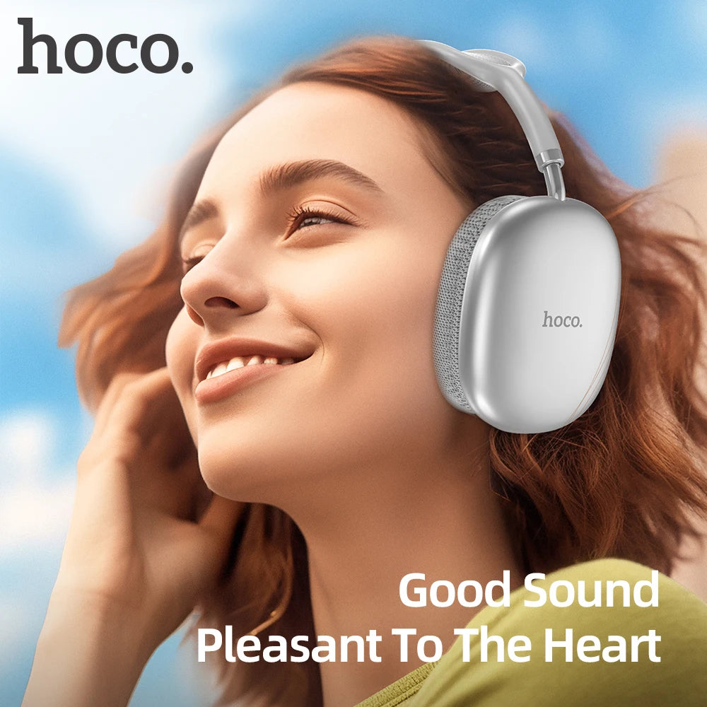 W35 Air Upgrade Wireless Bluetooth 5.3 Music Headphone Mic Hifi Audio Headset Stereo Sound Sport Earphones 40MM Driver 45H