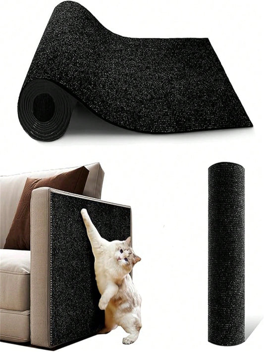 Cat Scratching Post - Cuttable Wall Sticker Design, Durable and Multifunctional Cat Scratching Pad for Cats - Indoor Play and Scratching, Sofa and Furniture Protector - Perfect Gift for Cat Owners