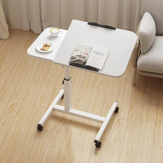 Folding Computer Mobile Lift Desk Study Table Height Adjustable Computer Desk Lap Bed Tray Scrivania Standing Furniture Bed Desk
