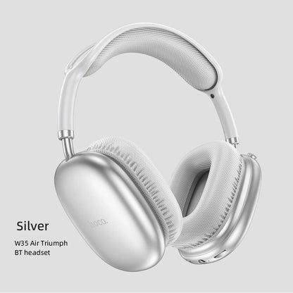 W35 Air Upgrade Wireless Bluetooth 5.3 Music Headphone Mic Hifi Audio Headset Stereo Sound Sport Earphones 40MM Driver 45H