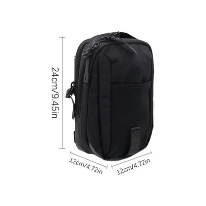 Magnetic Gym Crossbody Bag Sling Chest Bag for Men Women Keep Your Items off the Dirty Gym Floor with Magnetic Attachment