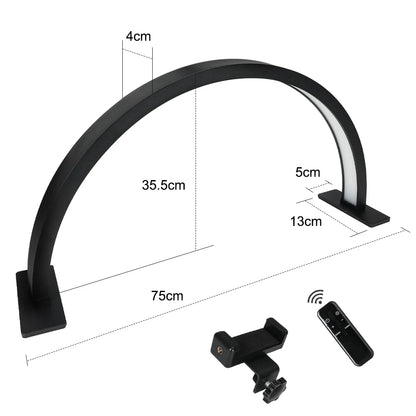 Half Moon Desk Lamp 