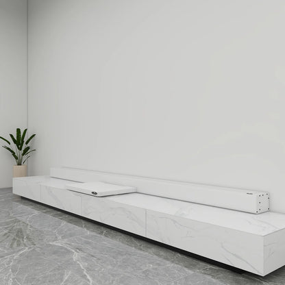 S Pro Motorized Ultra Short Throw Projector Screen and Motorized Platform Combo