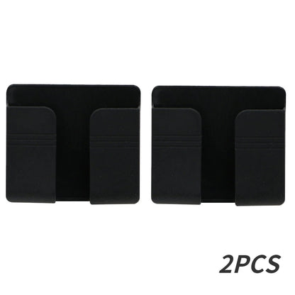 Wall Mobile Phone Holder Plug Phone Charging Stand Remote Control Storage Box Bracket Punch-Free Mounted Organizer Holders