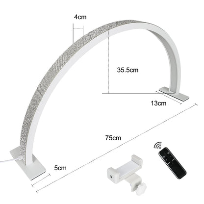 Half Moon Desk Lamp 