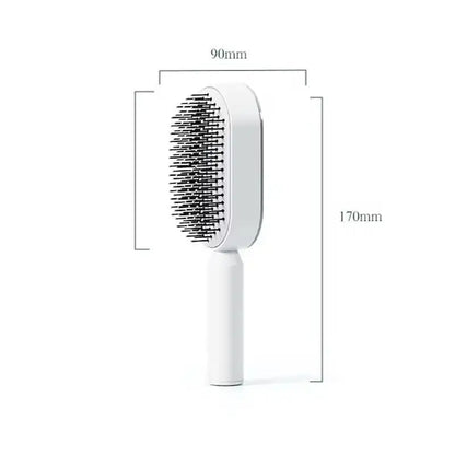 Self-Cleaning Hairbrush for Women 