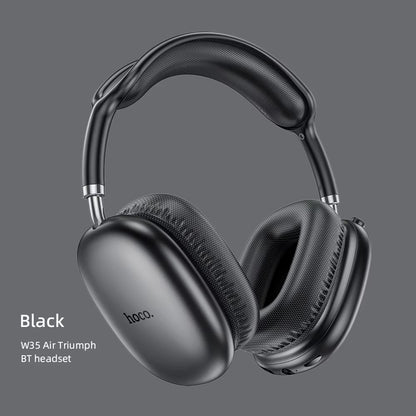 W35 Air Upgrade Wireless Bluetooth 5.3 Music Headphone Mic Hifi Audio Headset Stereo Sound Sport Earphones 40MM Driver 45H
