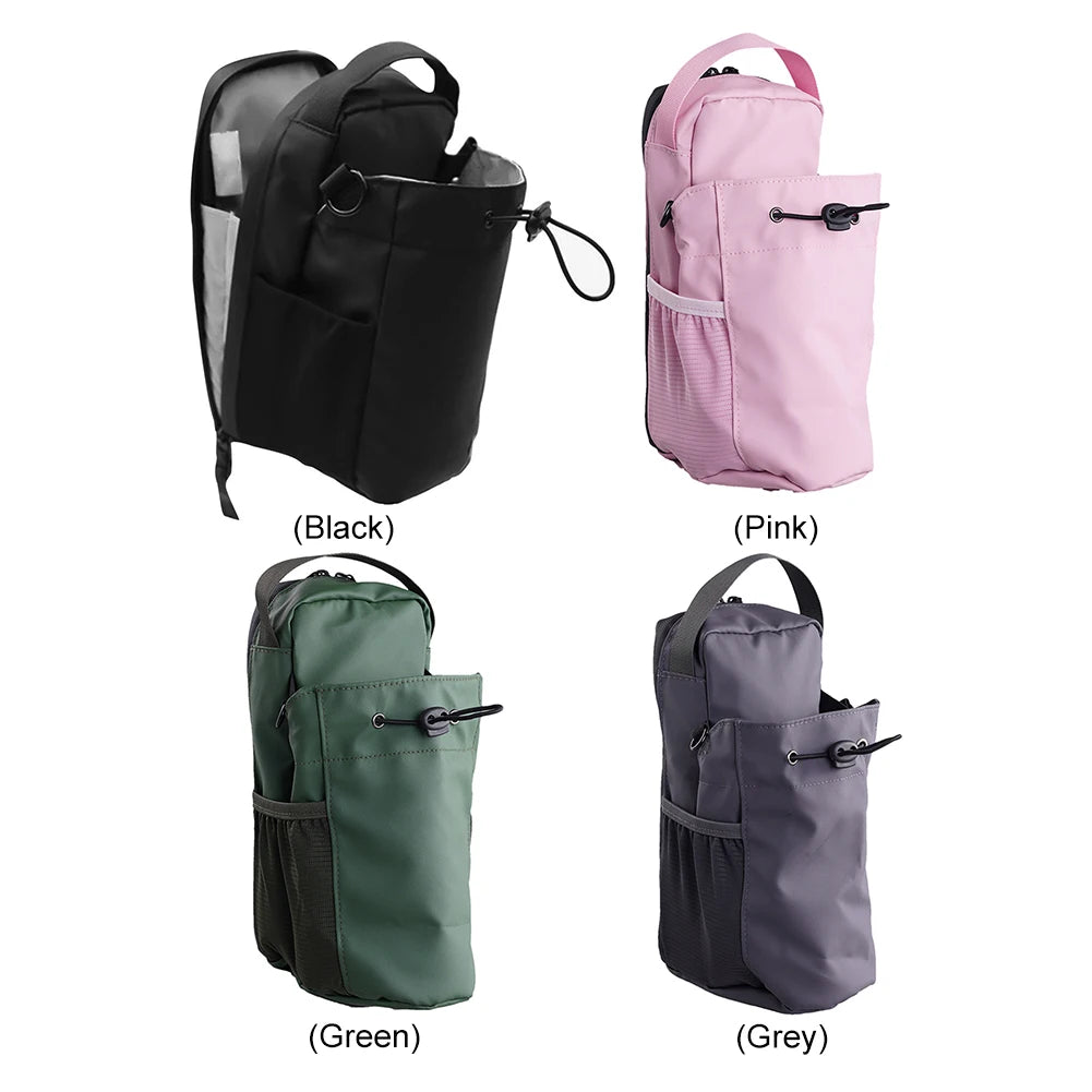 Magnet Water Bottle Pouch Waterproof Fitness Water Cup Bag Large Capacity Portable Travel Sports Bag Travel Fitness Accessories