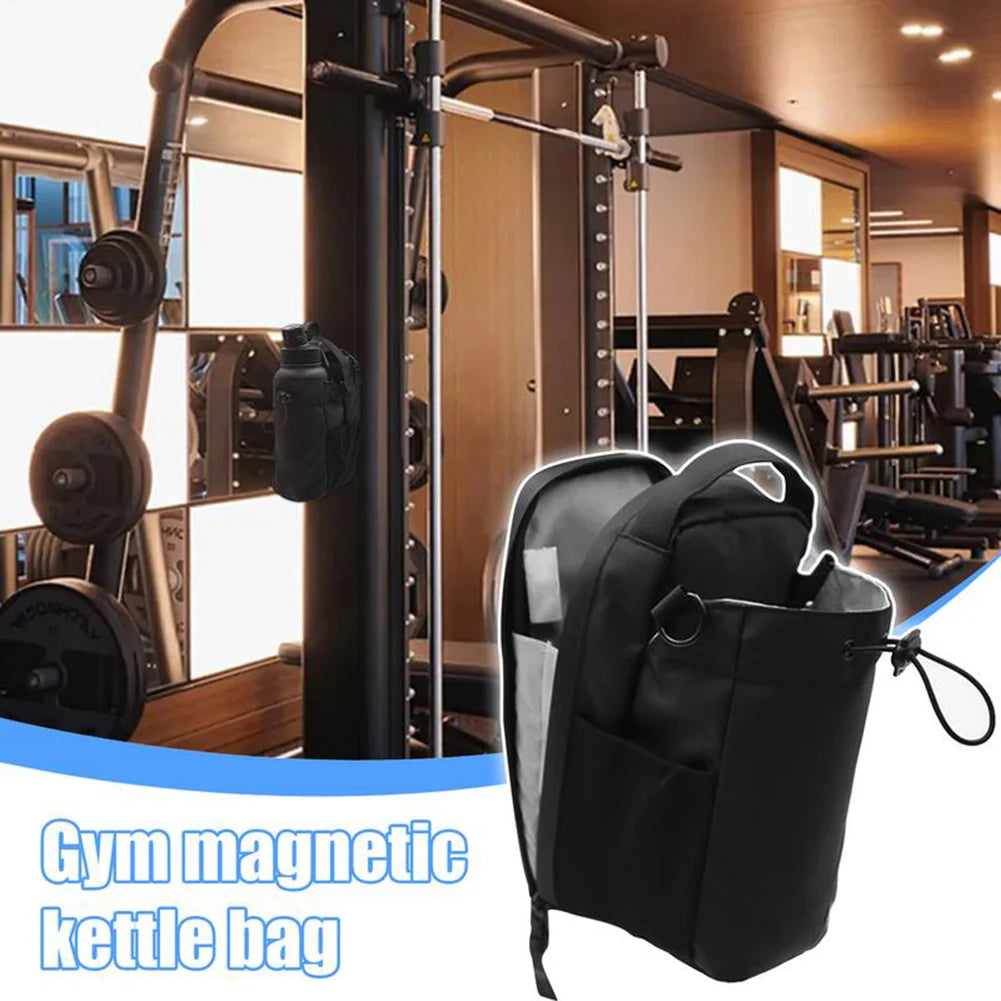 Magnet Water Bottle Pouch Waterproof Fitness Water Cup Bag Large Capacity Portable Travel Sports Bag Travel Fitness Accessories