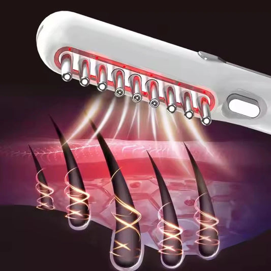  Electric LED Red Light Therapy Massage Comb 