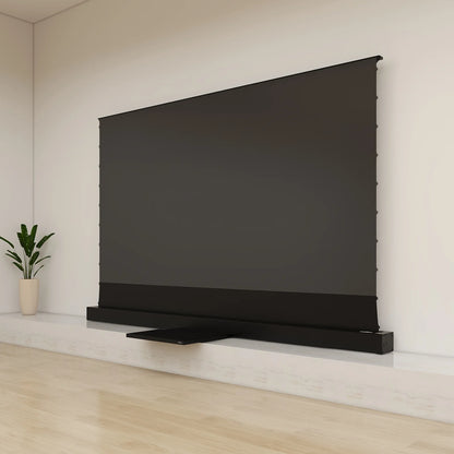S Pro Motorized Ultra Short Throw Projector Screen and Motorized Platform Combo