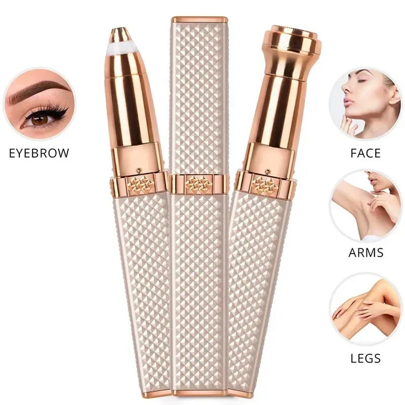 2 in 1 Multifunctional Shaver with LED Light 