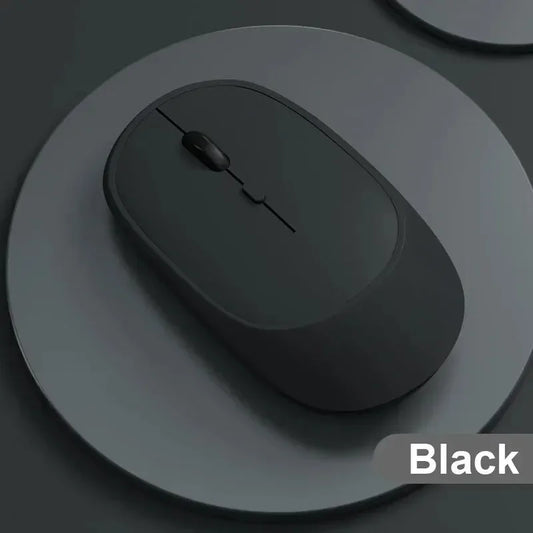 Dual Mode Wireless Mouse Bluetooth 2.4G Silent Rechargeable Optical Tracking 3-Level DPI Adjustable for Office Gaming Laptop