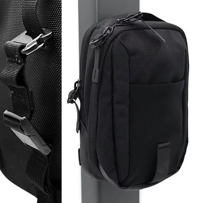 Magnetic Gym Crossbody Bag Sling Chest Bag for Men Women Keep Your Items off the Dirty Gym Floor with Magnetic Attachment