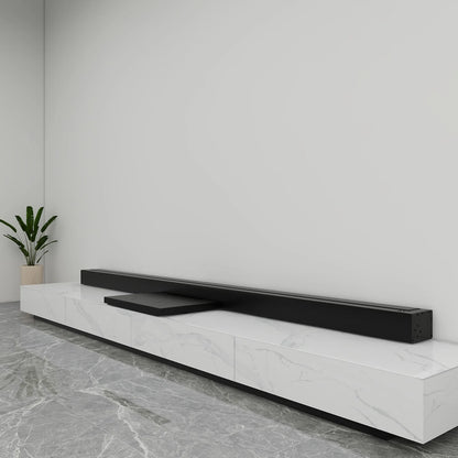 S Pro Motorized Ultra Short Throw Projector Screen and Motorized Platform Combo