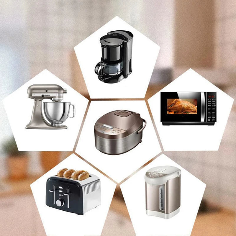 Cord Organizer for Appliances Upgraded Kitchen Cord Winder Cable Management Wrapper Holder Set Air Fryer Coffee Maker Wire Fixer
