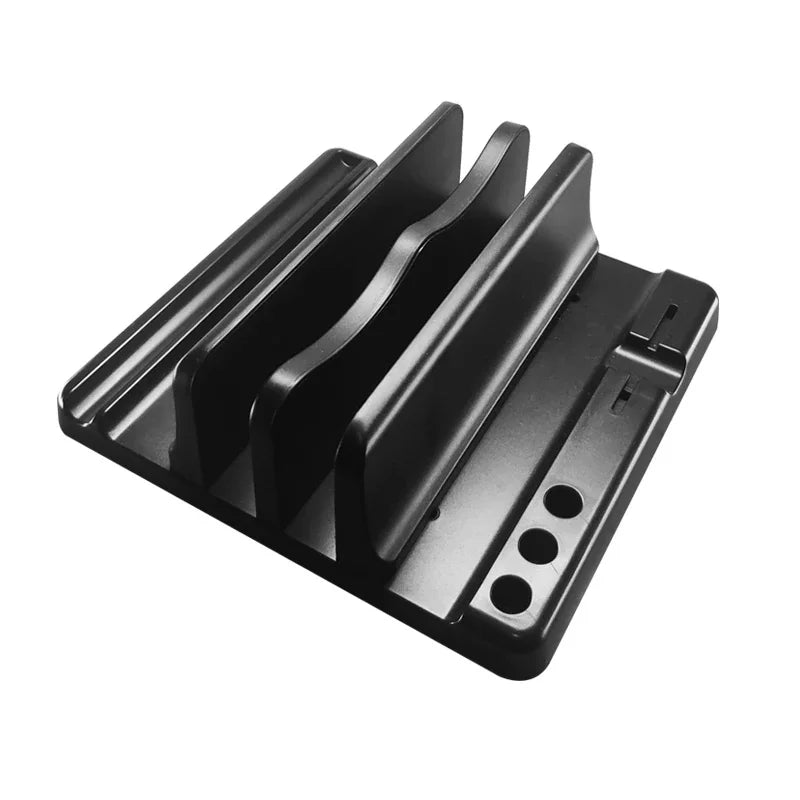 Office Laptop Stand Vertical save Desktop Space Easy to Place Computer Accessories Scalable Width Office Desk Storage