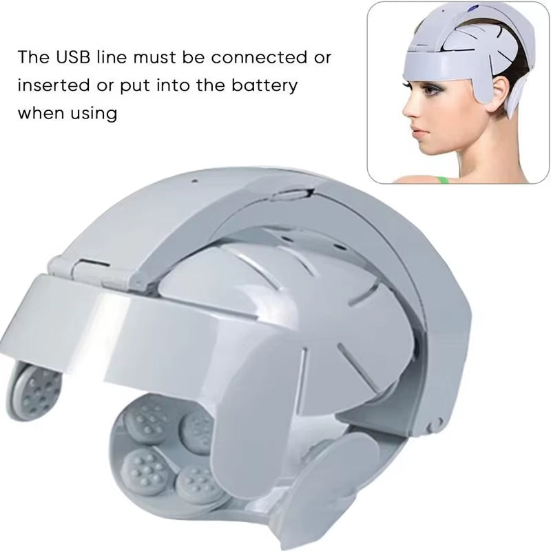 Multifunctional Acupuncture Point Head Massager