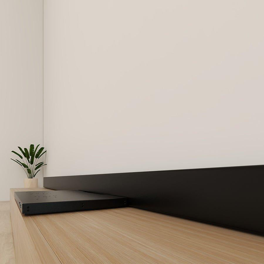 S Pro Motorized Ultra Short Throw Projector Screen and Motorized Platform Combo