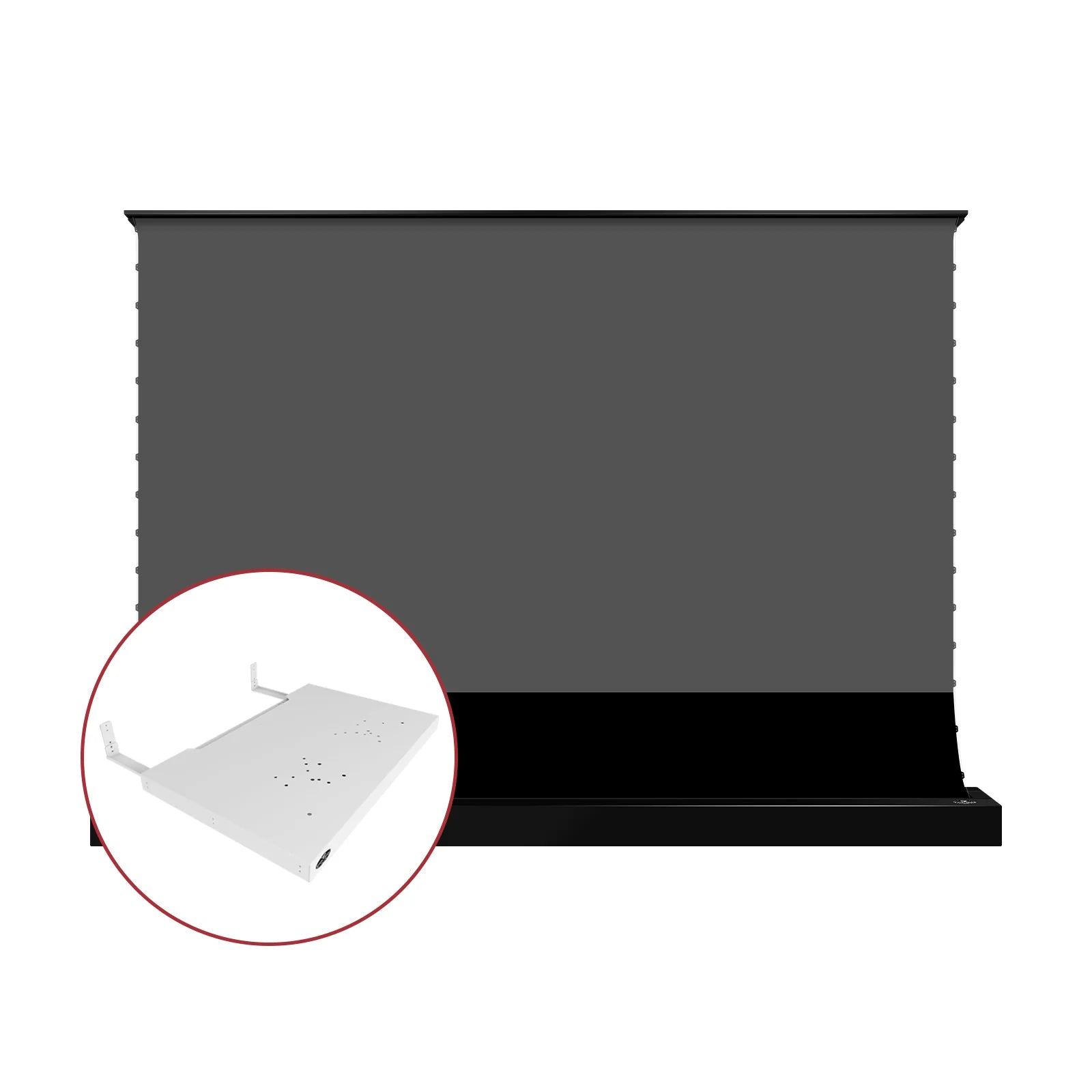 S Pro Motorized Ultra Short Throw Projector Screen and Motorized Platform Combo