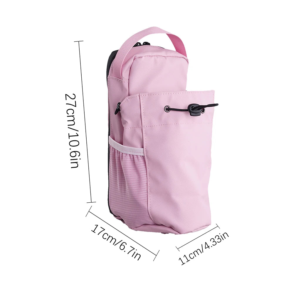Magnet Water Bottle Pouch Waterproof Fitness Water Cup Bag Large Capacity Portable Travel Sports Bag Travel Fitness Accessories